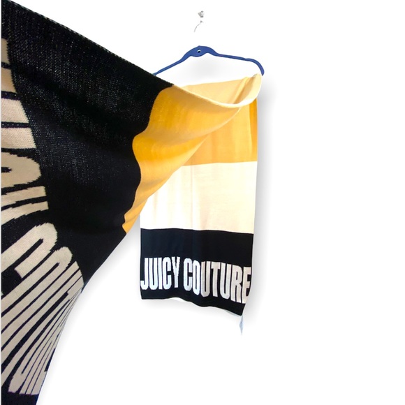 Juicy couture big color block scarf new - Picture 2 of 2